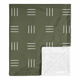 Jungle Collection Baby Blanket - Hatch Print