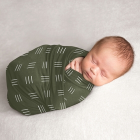 Jungle Collection Baby Swaddle Blanket - Hatch Print