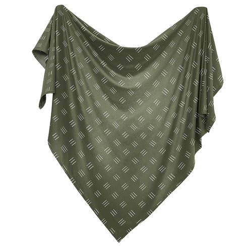 Jungle Collection Baby Swaddle Blanket - Hatch Print - alt image 1