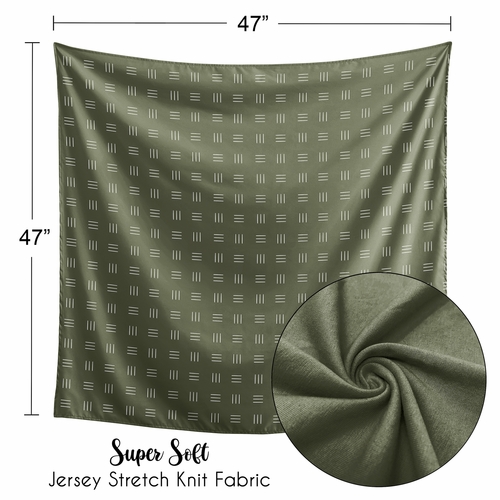 Jungle Collection Baby Swaddle Blanket - Hatch Print - alt image 4