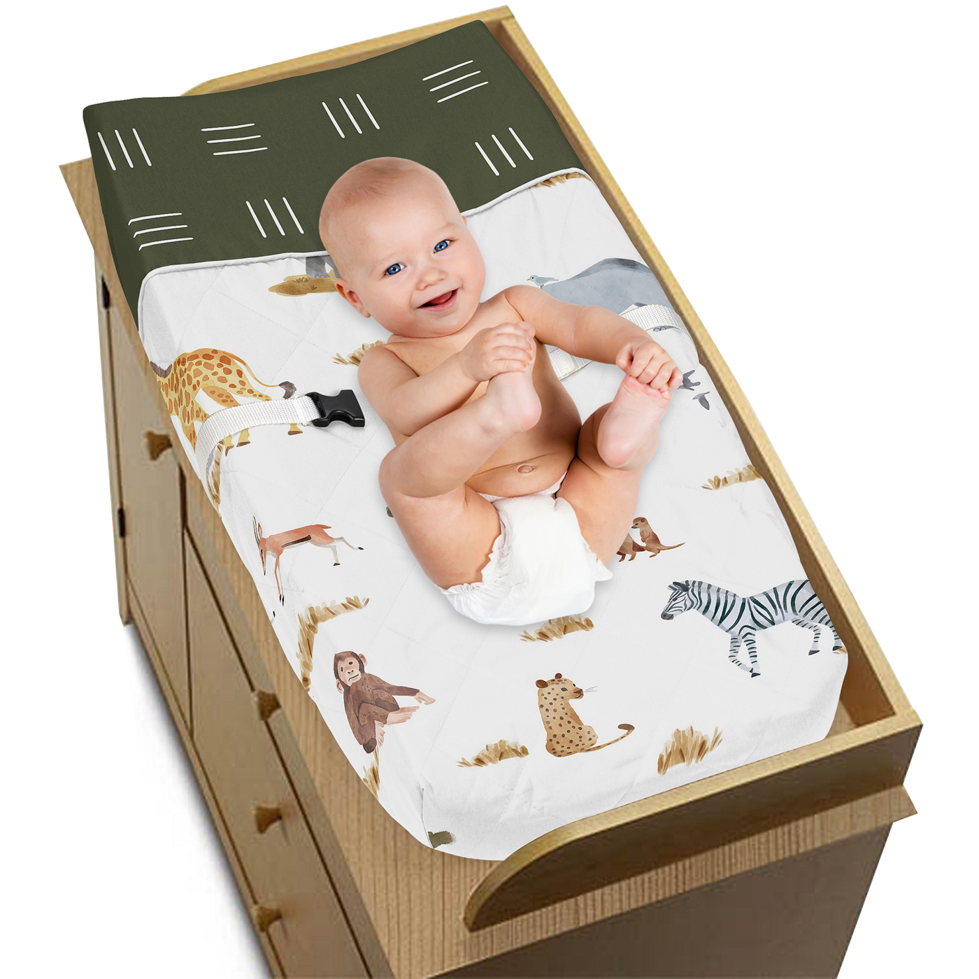 Jungle Collection Changing Pad Cover