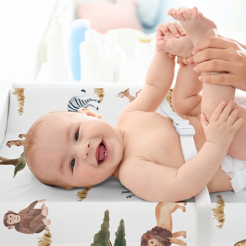 Jungle Collection Changing Pad Cover Sheet - alt image 2