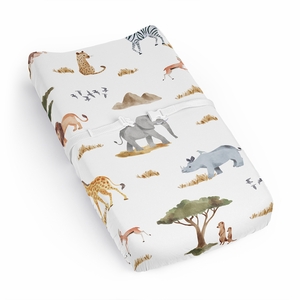 Jungle Collection Changing Pad Cover Sheet