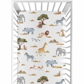 Jungle Collection Crib Sheet