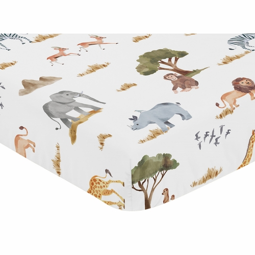 Jungle Collection Crib Sheet - alt image 2
