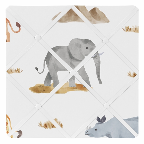 Jungle Collection Fabric Memo Board
