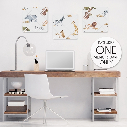 Jungle Collection Fabric Memo Board - alt image 1