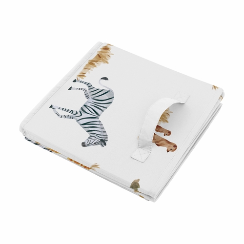 Jungle Collection Fabric Toy Bin Storage - alt image 3