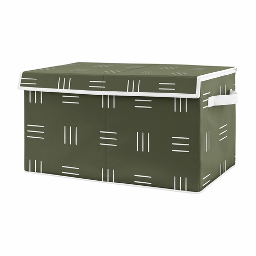 Jungle Collection Hatch Print Fabric Toy Bin Storage