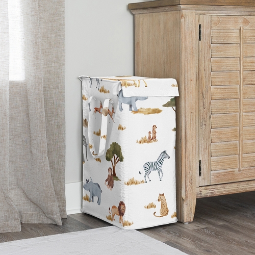 Jungle Collection Laundry Hamper with Handles - alt image 1