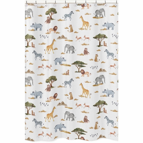 Jungle Collection Shower Curtain