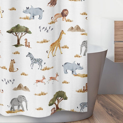 Jungle Collection Shower Curtain - alt image 2