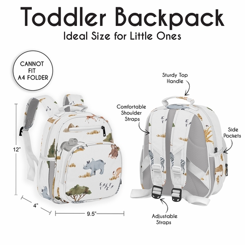 Jungle Collection Small Toddler Backpack - alt image 3