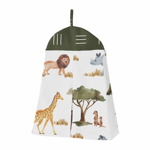 Jungle Collection Sweet Jojo Designs 6 Piece Crib Bedding + BreathableBaby Breathable Mesh Liner - alt image 5