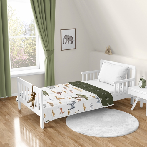 Jungle Collection Toddler 5lbs Weighted Blanket for Kids - alt image 1