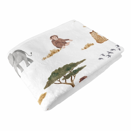 Jungle Collection Toddler Blanket Baby Swaddle