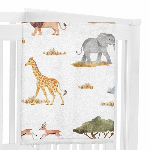 Jungle Collection Toddler Blanket Baby Swaddle - alt image 3