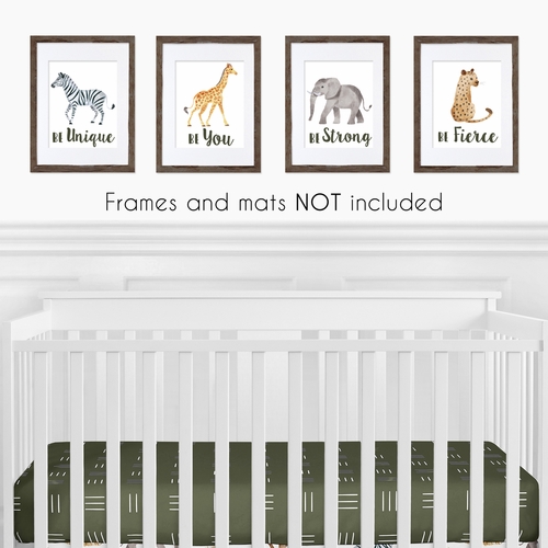 Jungle Collection Wall Art Prints - Set of 4 - alt image 1
