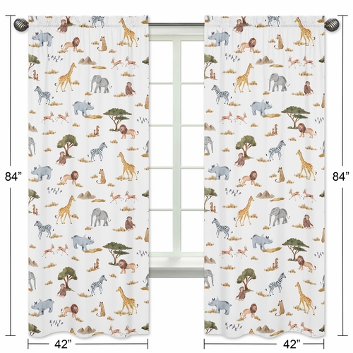 Jungle Collection Window Panels - Set of 2 - alt image 4
