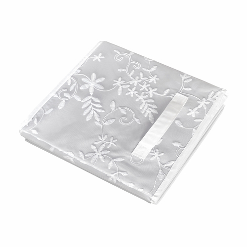 Lace Grey Collection Foldable Fabric Storage Bins - alt image 3