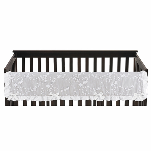 Lace Grey Collection Long Rail Guard Cover