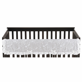 Lace Grey Collection Long Rail Guard Cover