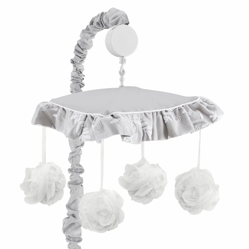 Lace Grey Collection Musical Mobile