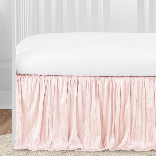 Lace Pink Collection 5 Piece Crib Bedding - alt image 4