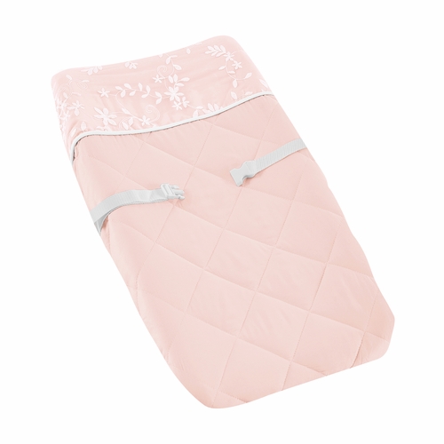 Lace Pink Collection Changing Pad Cover