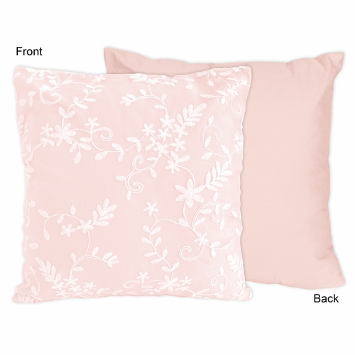 Lace Pink Collection Decorative Accent Throw Pillows - Set of 2 - alt image 4
