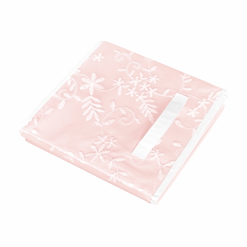 Lace Pink Collection Fabric Toy Bin Storage - alt image 3