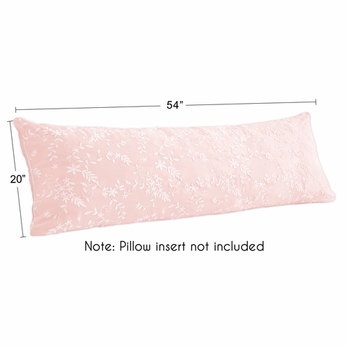 Lace Pink Collection Full Length Body Pillow Cover - alt image 4