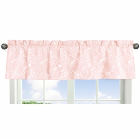 Lace Pink Collection Window Valance