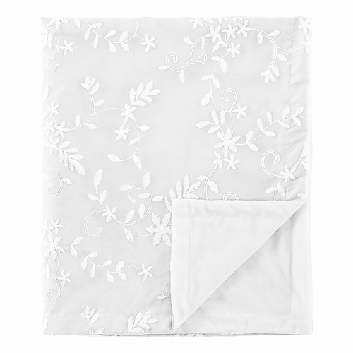 Lace White Collection Baby Blanket