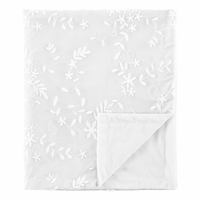 Lace White Collection Baby Blanket