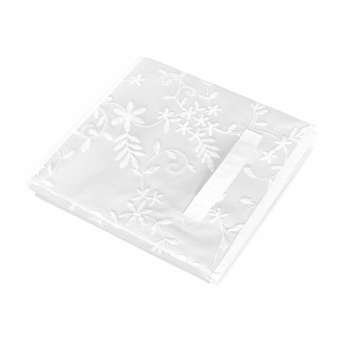 Lace White Collection Fabric Toy Bin Storage - alt image 3