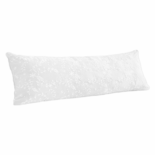 Lace White Collection Full Length Body Pillow Cover