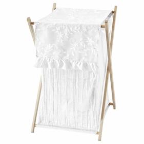 Lace White Collection Hamper
