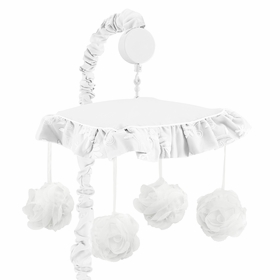 Lace White Collection Musical Mobile