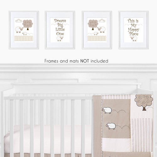 Lamb Collection Wall Art Prints - Set of 4 - alt image 1