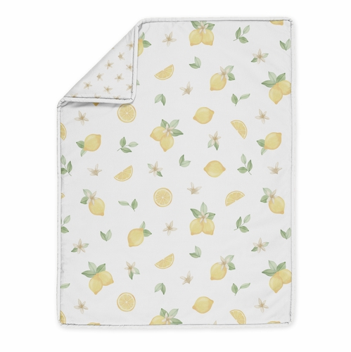 Lemon Collection 4 Piece Crib Bedding - alt image 2