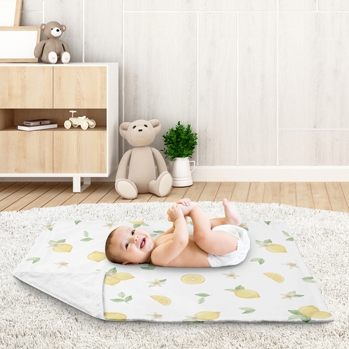 Lemon Collection Baby Blanket - alt image 2