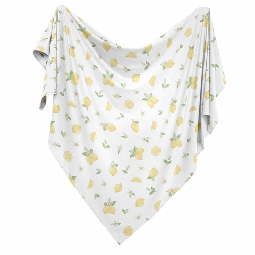 Lemon Collection Baby Swaddle Blanket - alt image 1