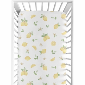 Lemon Collection Crib Sheet