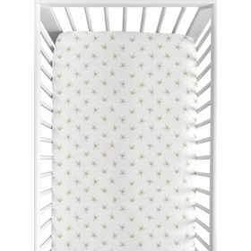 Lemon Collection Crib Sheet - Floral Blossom