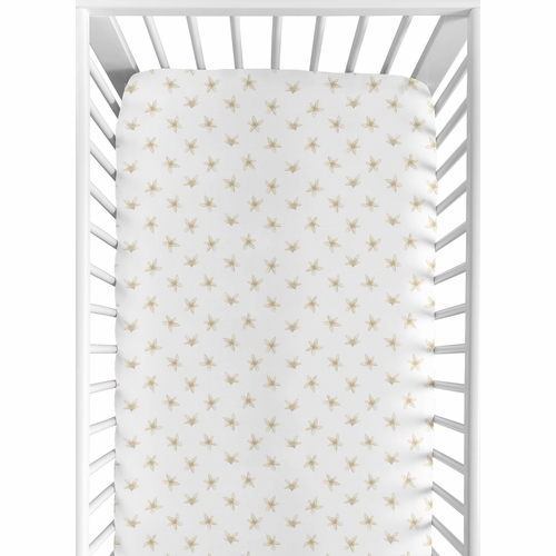 Lemon Collection Crib Sheet - Floral Blossom