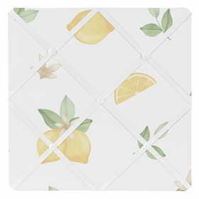 Lemon Collection Fabric Memo Board