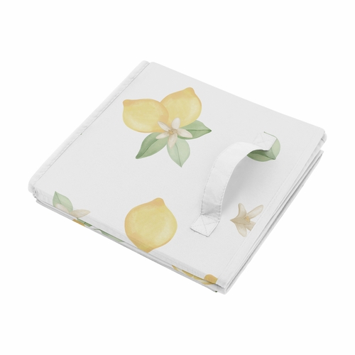 Lemon Collection Fabric Toy Bin Storage - alt image 3