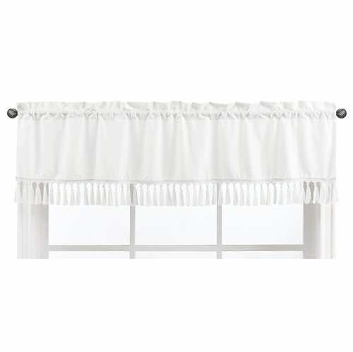 Lemon Collection Fringe Window Valance