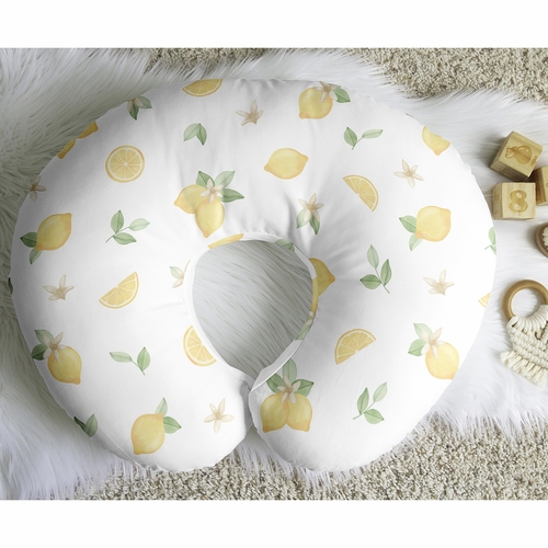 Lemon Collection Nursing Breastfeeding Pillow Cover - alt image 4